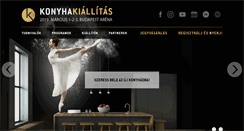 Desktop Screenshot of konyhakiallitas.hu