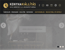 Tablet Screenshot of konyhakiallitas.hu
